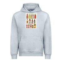 Heather Grey hot sauce Urban Hoodie - linhVisuals