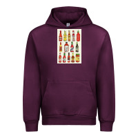 Mauve Wine hot sauce Urban Hoodie - linhVisuals