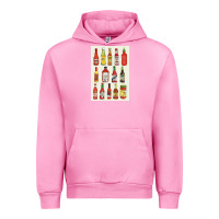 Fuchsia Pink hot sauce Urban Hoodie - linhVisuals