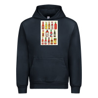 Navy hot sauce Urban Hoodie - linhVisuals