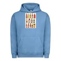 Pigment Pebble Blue hot sauce Urban Hoodie - linhVisuals