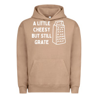 Pigment Burro Cheesy But Still Grate Funny Pun Urban Hoodie - linhVisuals