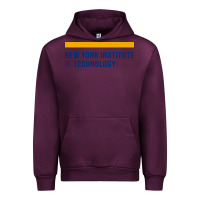 Mauve Wine New York Institute of Technology Urban Hoodie - linhVisuals