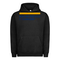 Pigment Black New York Institute of Technology Urban Hoodie - linhVisuals
