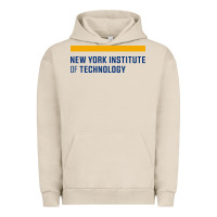 Pigment French Oak New York Institute of Technology Urban Hoodie - linhVisuals