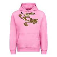 Fuchsia Pink cayote Urban Hoodie - linhVisuals