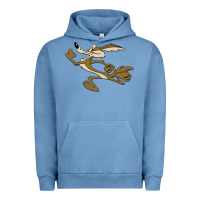 Pigment Pebble Blue cayote Urban Hoodie - linhVisuals