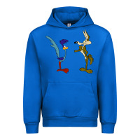 Cobalt coyote and the road runner Urban Hoodie - linhVisuals