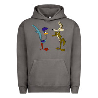 Pigment Tornado coyote and the road runner Urban Hoodie - linhVisuals
