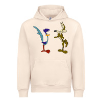 Sandshell coyote and the road runner Urban Hoodie - linhVisuals