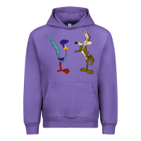 Tulip coyote and the road runner Urban Hoodie - linhVisuals