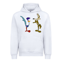 White coyote and the road runner Urban Hoodie - linhVisuals