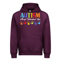 Mauve Wine autism t  shirt accept understand love autism awareness t  shirt Urban Hoodie - linhVisuals