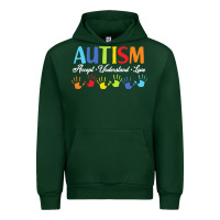 Forest Green autism t  shirt accept understand love autism awareness t  shirt Urban Hoodie - linhVisuals