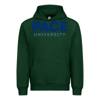 Forest Green Pace University Urban Hoodie - linhVisuals