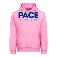 Fuchsia Pink Pace University Urban Hoodie - linhVisuals