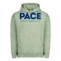 Pigment Oil Green Pace University Urban Hoodie - linhVisuals