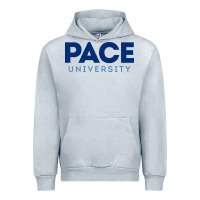Heather Grey Pace University Urban Hoodie - linhVisuals