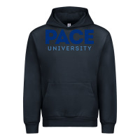 Navy Pace University Urban Hoodie - linhVisuals