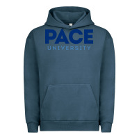 Pigment Midnight Navy Pace University Urban Hoodie - linhVisuals