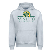 Heather Grey Saint Leo University Urban Hoodie - linhVisuals