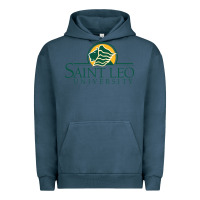 Pigment Midnight Navy Saint Leo University Urban Hoodie - linhVisuals