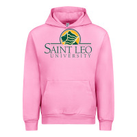 Fuchsia Pink Saint Leo University Urban Hoodie - linhVisuals