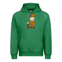 Emerald elmer fudd Urban Hoodie - linhVisuals