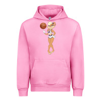 Fuchsia Pink lola bunny Urban Hoodie - linhVisuals