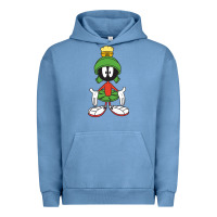 Pigment Pebble Blue marvin the martian Urban Hoodie - linhVisuals