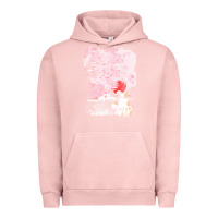 Pigment Salmon japan t  shirt sakura cat t  shirt Urban Hoodie - linhVisuals