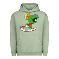 Pigment Oil Green marvin the martian Urban Hoodie - linhVisuals