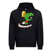 Black marvin the martian Urban Hoodie - linhVisuals