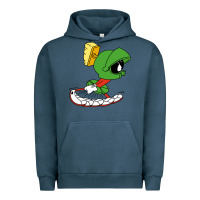 Pigment Midnight Navy marvin the martian Urban Hoodie - linhVisuals