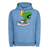 Pigment Pebble Blue marvin the martian Urban Hoodie - linhVisuals