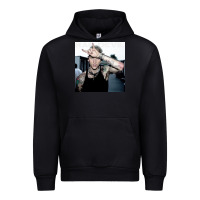 Black Mgk Urban Hoodie - linhVisuals
