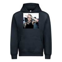 Navy Mgk Urban Hoodie - linhVisuals