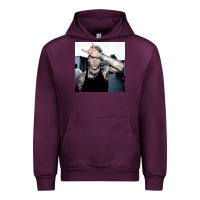 Mauve Wine Mgk Urban Hoodie - linhVisuals