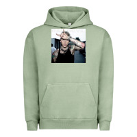 Pigment Oil Green Mgk Urban Hoodie - linhVisuals