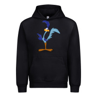 Black roadrunner Urban Hoodie - linhVisuals