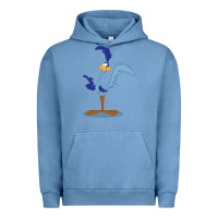 Pigment Pebble Blue roadrunner Urban Hoodie - linhVisuals