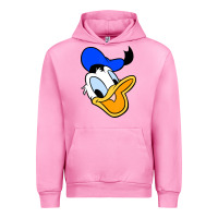 Fuchsia Pink donal duck Urban Hoodie - linhVisuals