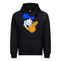 Black donal duck Urban Hoodie - linhVisuals