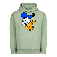 Pigment Oil Green donal duck Urban Hoodie - linhVisuals