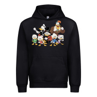 Black happy amazing ducktales Urban Hoodie - linhVisuals