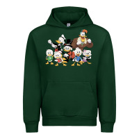 Forest Green happy amazing ducktales Urban Hoodie - linhVisuals