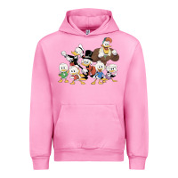 Fuchsia Pink happy amazing ducktales Urban Hoodie - linhVisuals