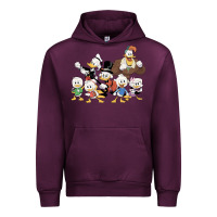 Mauve Wine happy amazing ducktales Urban Hoodie - linhVisuals