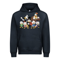 Navy happy amazing ducktales Urban Hoodie - linhVisuals
