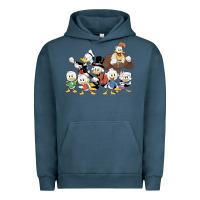 Pigment Midnight Navy happy amazing ducktales Urban Hoodie - linhVisuals